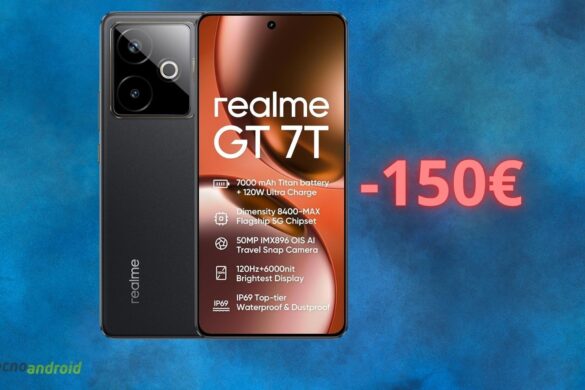 Amazon: coupon di 100 euro GRATIS sul Realme GT 7T con questa OFFERTA