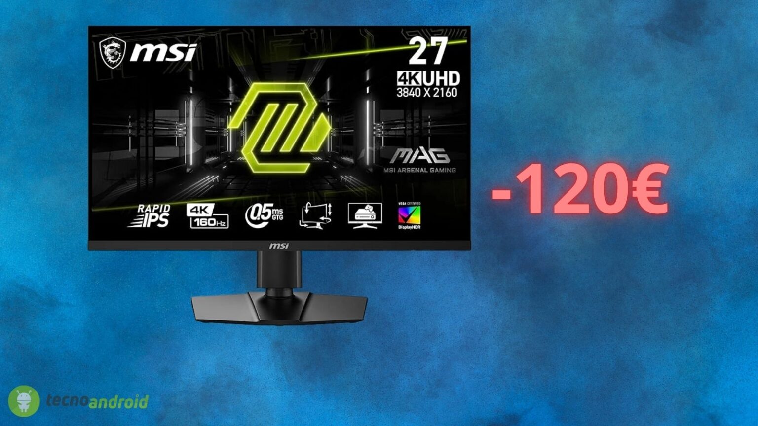 Amazon SCATENATA con lo splendido sconto sul monitor da gaming MSI