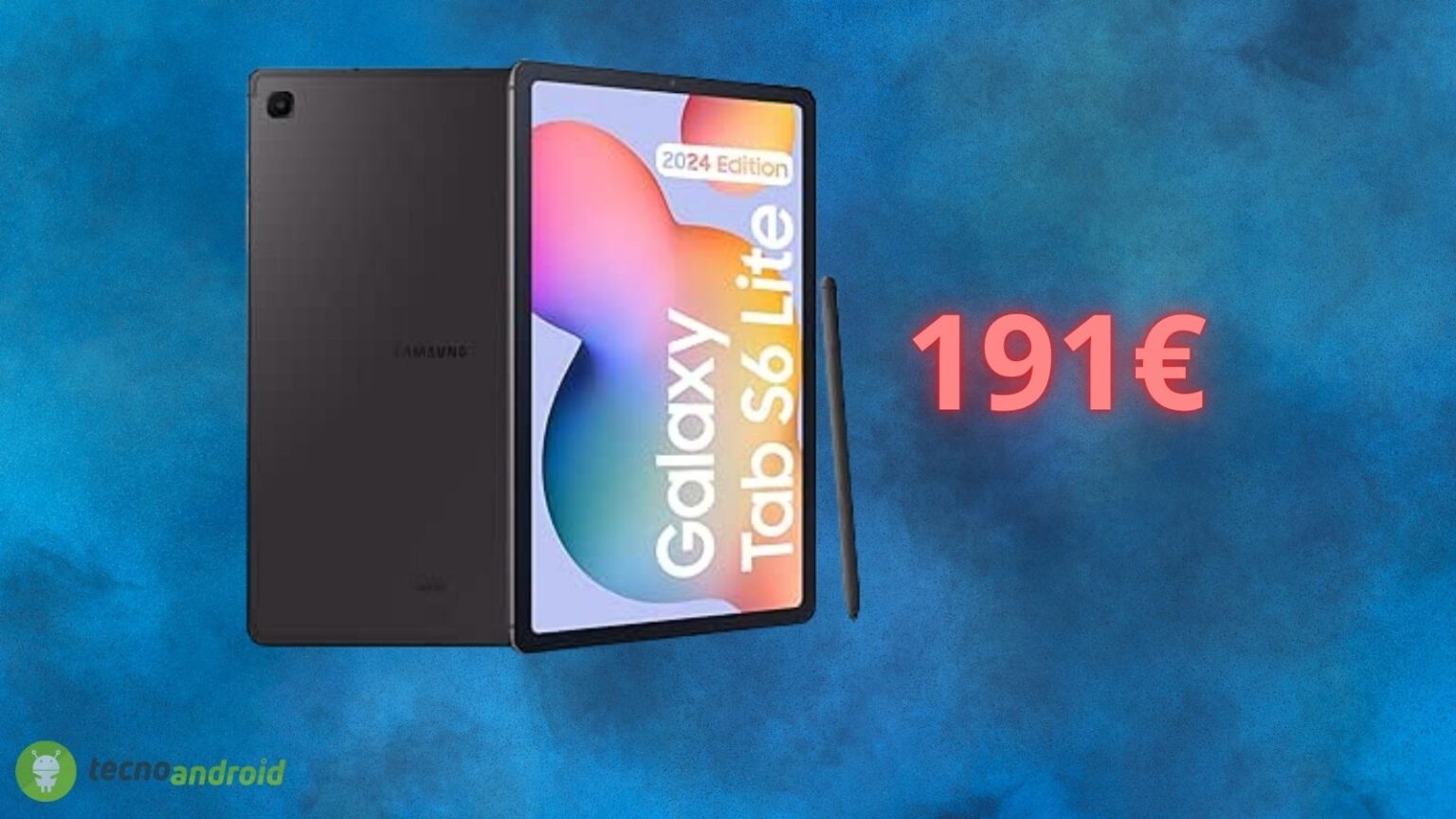 Amazon fa CROLLARE il prezzo di Samsung Galaxy Tab S6 Lite (2024): ora è quasi REGALATO