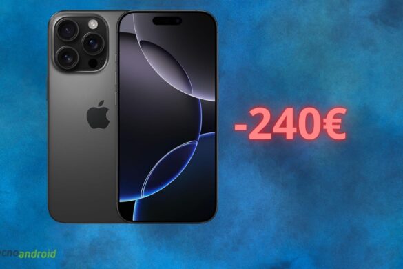 Apple iPhone 16 Pro ha un prezzo RIDICOLO su Amazon: sconto di 240 euro