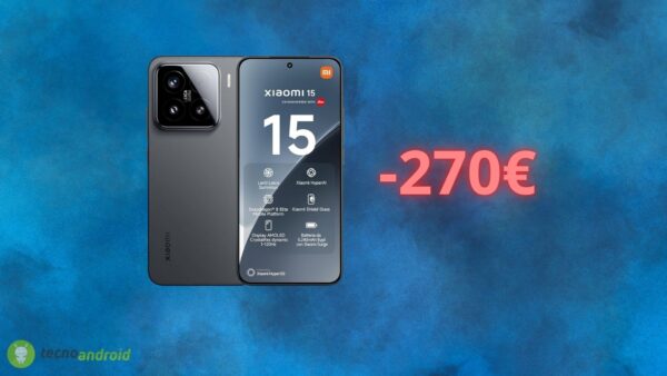 Xiaomi 15 a prezzo da URLO su Amazon: sconto di 270 euro