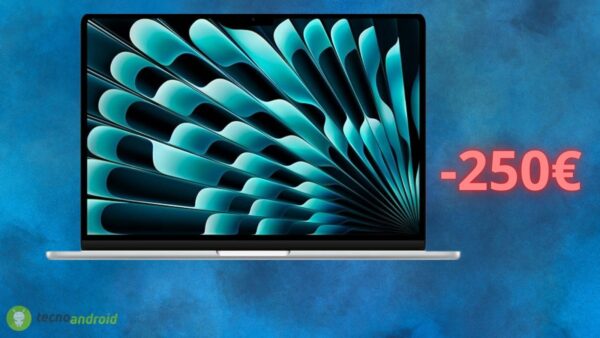 Amazon SHOCK con lo sconto di 250 euro su Apple MacBook Air