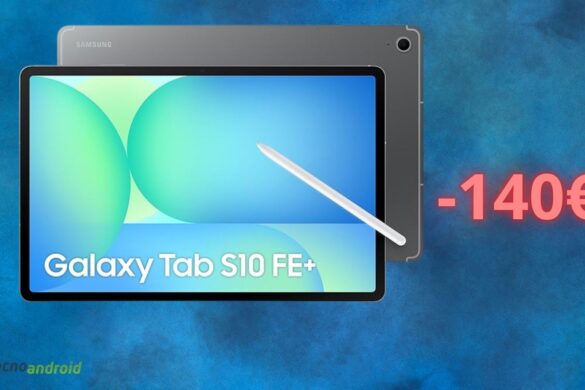 Amazon lancia lo sconto più PAZZO: Samsung Galaxy Tab S10 FE+ in OFFERTA di 150 euro