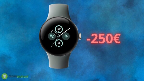 Google Pixel Watch 2: il prezzo è CROLLATO oggi su Amazon