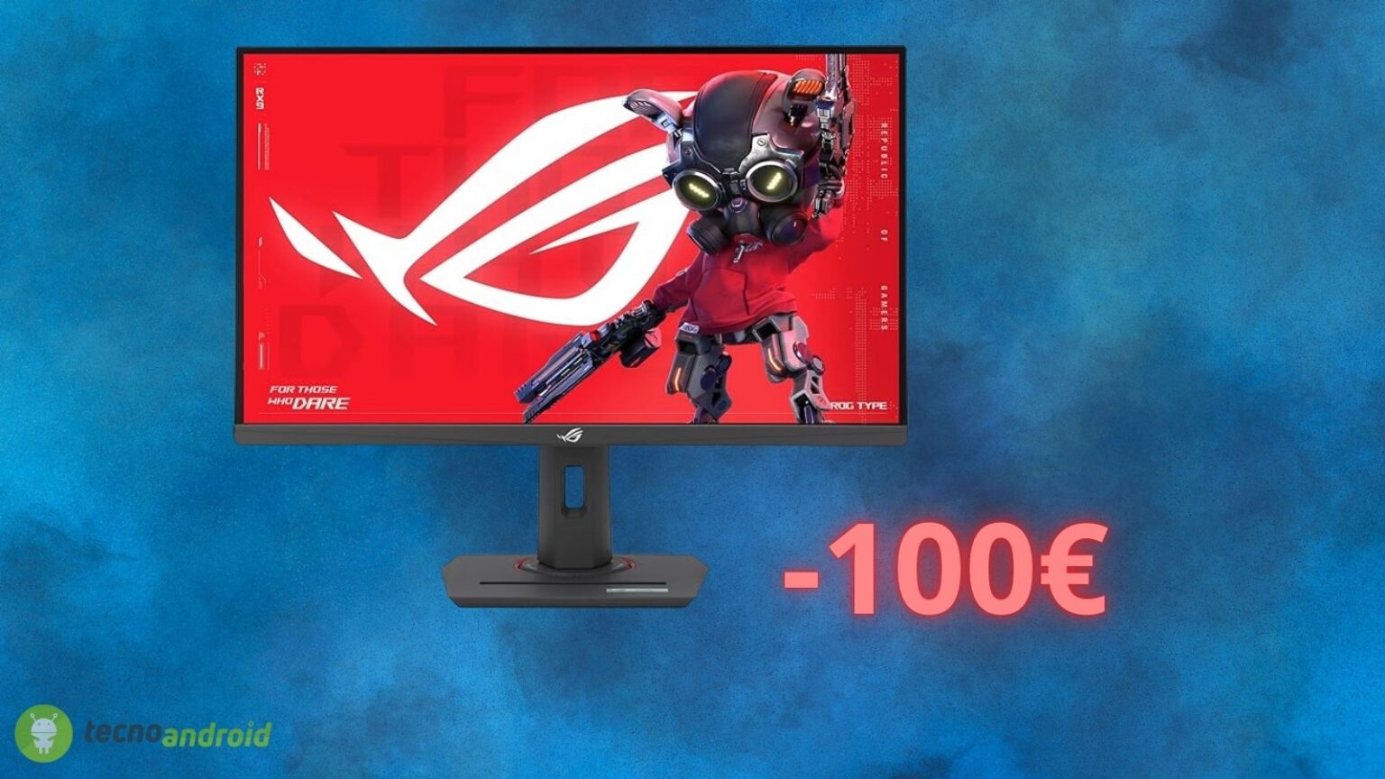 Monitor da gaming ASUS ROG a prezzo CROLLATO su Amazon: sconto pazzesco di più di 100 euro