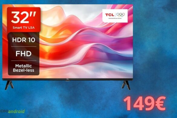 Smart TV TCL a prezzo SHOCK: oggi è vostra a soli 149 euro