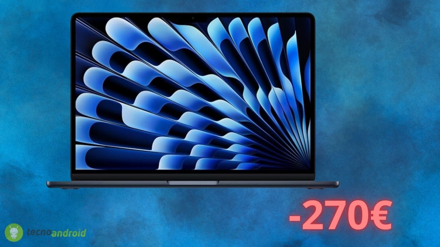Apple MacBook Air con chip M4 ha quasi 300 euro di SCONTO su AMAZON