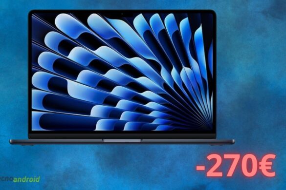 Apple MacBook Air con chip M4 ha quasi 300 euro di SCONTO su AMAZON