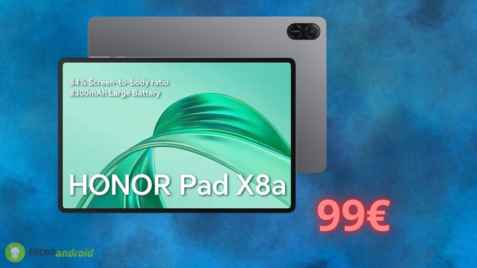 Amazon è PAZZA con l'offerta da 99 euro su Honor Pad X8a