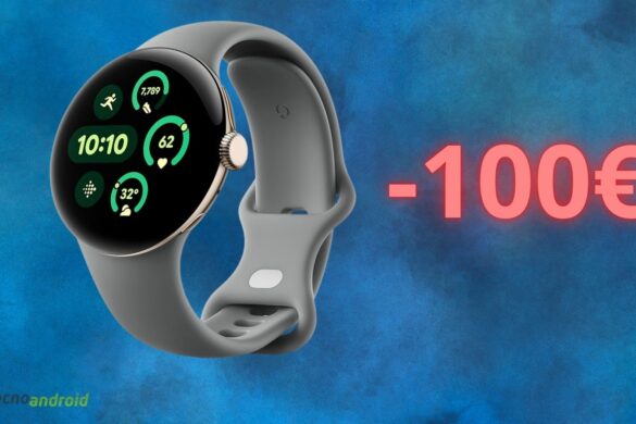 Google Pixel Watch 3, prezzo in caduta libera su Amazon: costa 100 euro in meno oggi