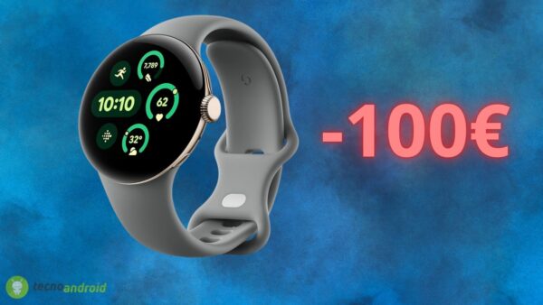 Google Pixel Watch 3, prezzo in caduta libera su Amazon: costa 100 euro in meno oggi