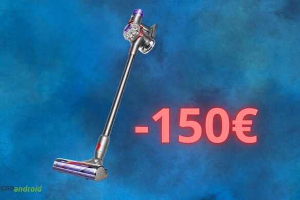 Amazon SHOCK con lo sconto sul Dyson V8 Origin: oltre 150 euro di sconto