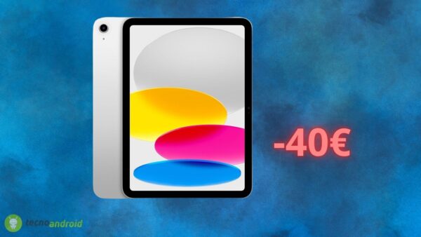 Amazon shock con lo sconto FOLLE su Apple iPad con A16: è quasi REGALATO
