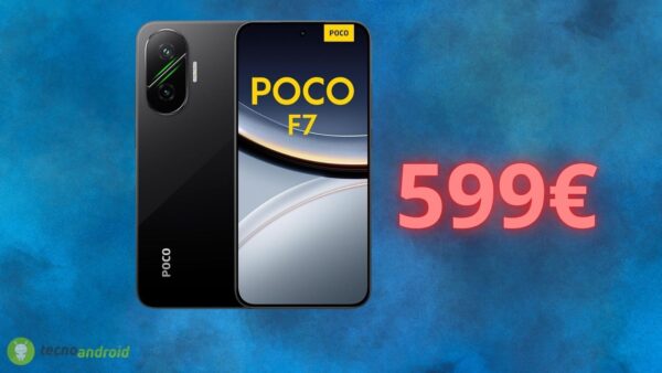 POCO F7 è quasi in REGALO su Amazon: lo sconto vi farà impazzire
