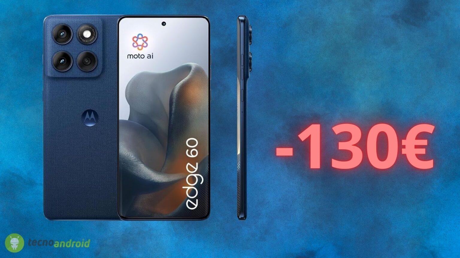 Motorola Edge 60 è in grande SCONTO su Amazon: prezzo ridicolo e offerta di 130 euro