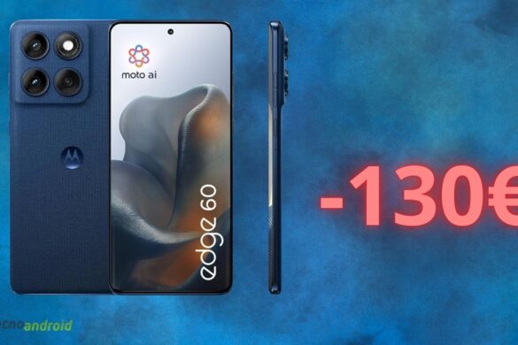 Motorola Edge 60 è in grande SCONTO su Amazon: prezzo ridicolo e offerta di 130 euro