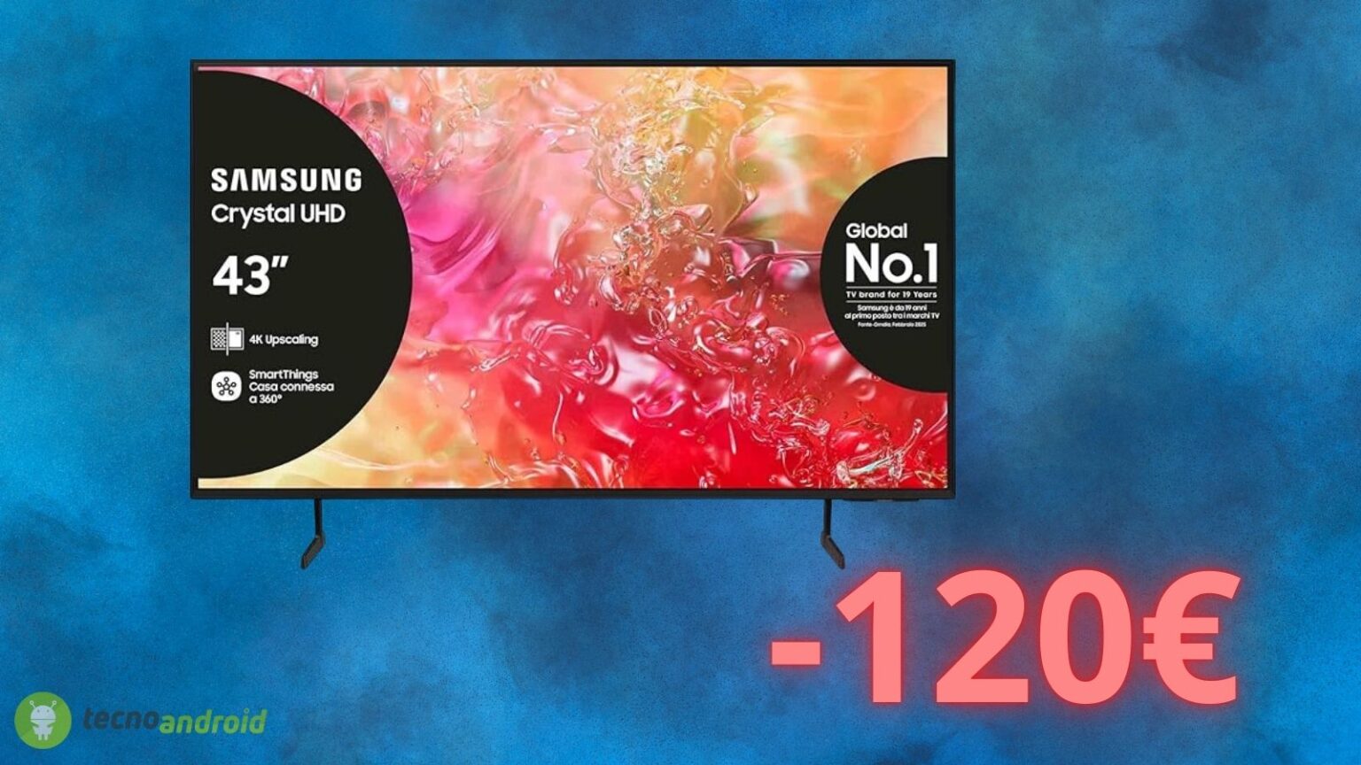Amazon: FOLLE OFFERTA sulla smart TV Samsung