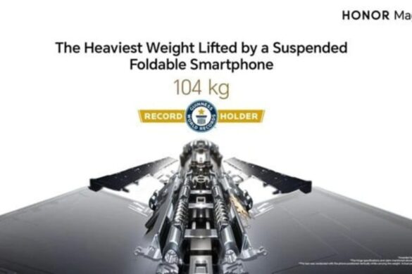 Honor Magic V5 conquista il Guinness dei Primati sollevando 104 kg