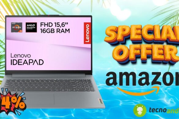Amazon lancia l’offerta più hot dell’estate: IdeaPad Slim 3 a prezzo SHOCK