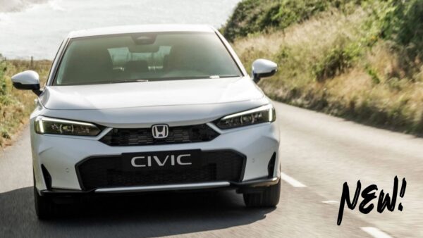 Honda Civic 2025: restyling deciso e debutto nel Regno Unito