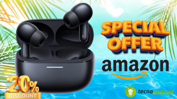 Le Redmi Buds 6 Pro hanno un prezzo SPAZIALE: scopri la promo amazon