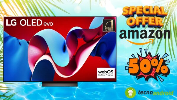 Amazon OFFERTA SENSAZIONALE: LG OLED evo 55'' adesso al 50% di SCONTO