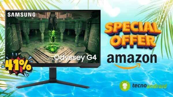 Amazon ti sorprende: il Samsung Odyssey G4 diventa tuo oggi ad un PREZZO STRACCIATO