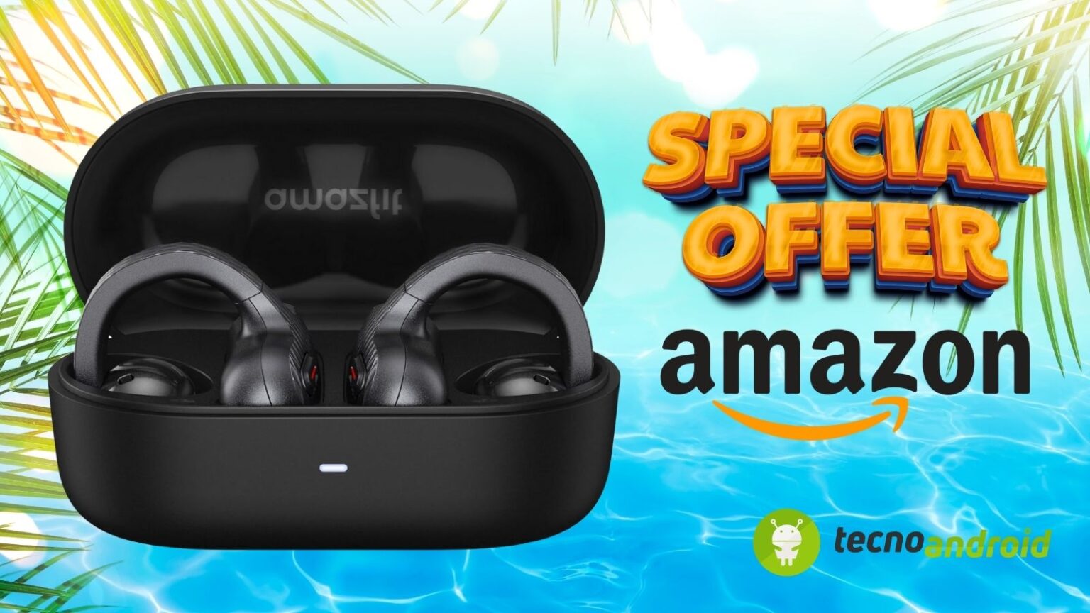 Amazon Offerta TOP : Cuffie Amazfit Up Open-Ear che ti fanno sentire ogni nota