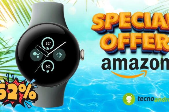 Amazon: smartwatch Pixel Watch 2 ora allo sconto pazzo del 62%