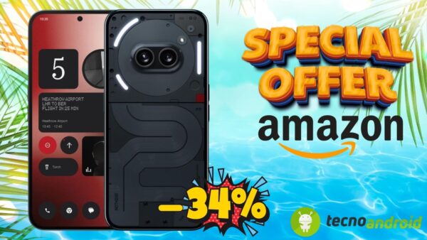 Amazon MEGA OFFERTA: Nothing Phone (2a) in SCONTO speciale al -34%