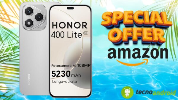 Amazon spiazza tutti: smartphone HONOR 400 Lite 5G in SUPER SCONTO