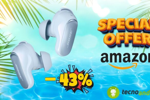 Amazon: Bose QuietComfort Ultra Earbuds edizione speciale in MEGA SCONTO