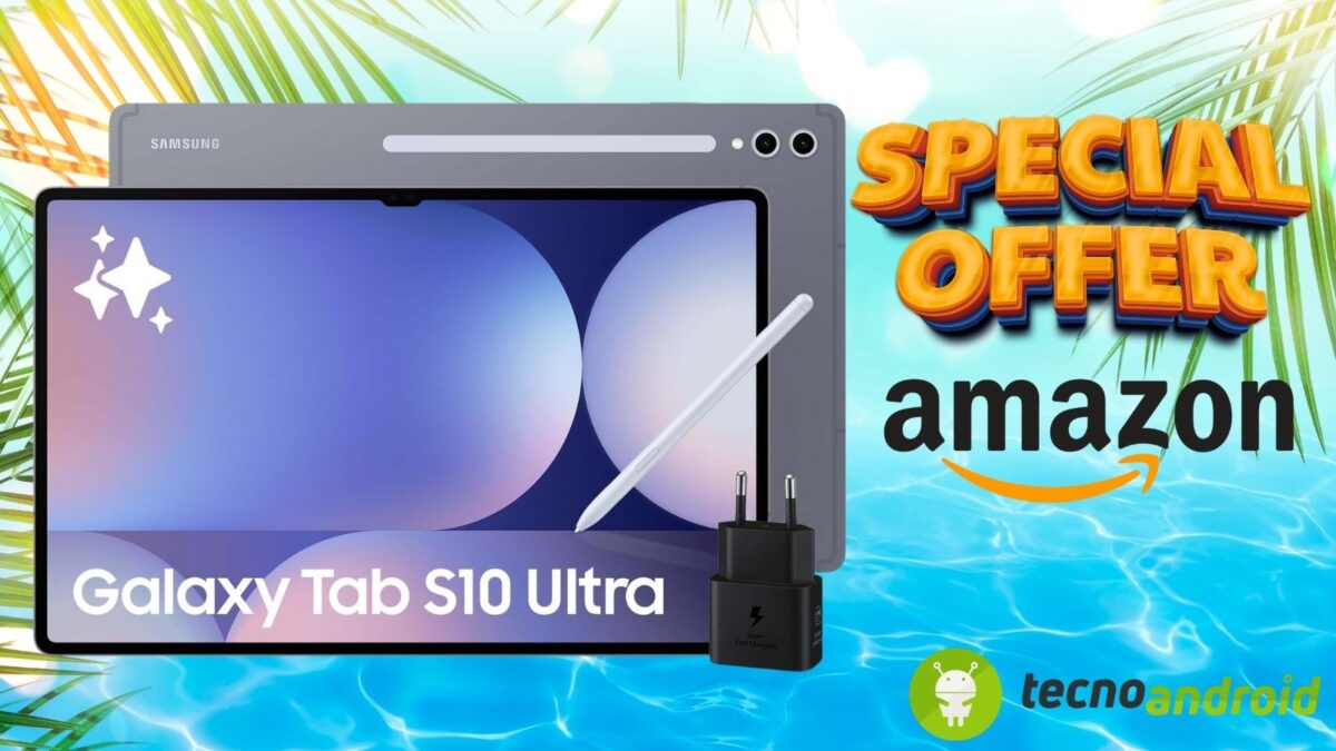 Amazon super promo sul Galaxy Tab S10 Ultra: potenza e creatività per te