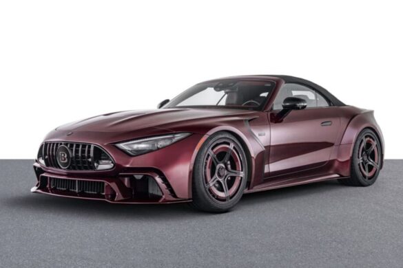 Brabus shock: supercar Deep Red su base Mercedes SL