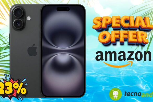 Amazon PREZZO AL MINIMO: iPhone 16 128 GB Nero in sconto ASSURDO