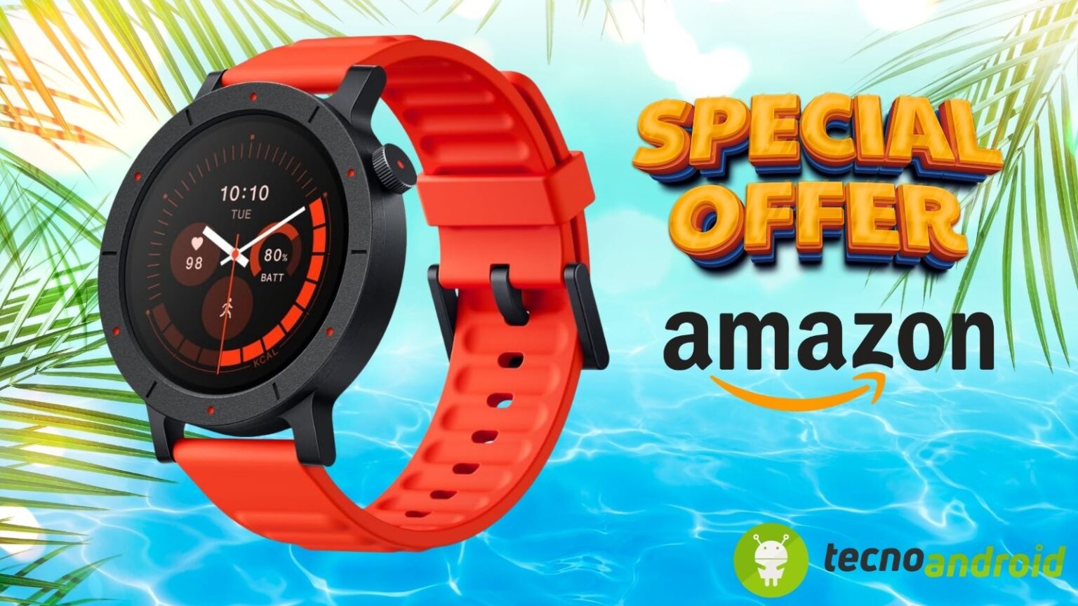 Amazon: CMF Watch 3 Pro smartwatch ad un prezzo STELLARE che manda in orbita