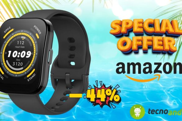 Amazon shock: Amazfit Bip 5 allo sconto super folle del -44%