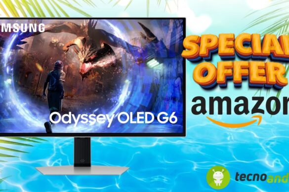 Amazon PROMO STUPEFACENTE: Samsung Odyssey OLED G6 27″ a prezzo TOP