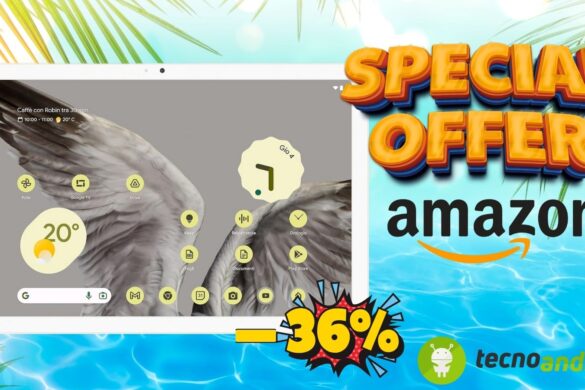 Amazon shock totale: Google Pixel Tablet SCENDE DI PREZZO