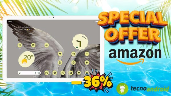 Amazon shock totale: Google Pixel Tablet SCENDE DI PREZZO