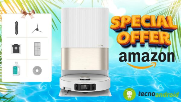 Amazon: offerta SUPER sul DREAME X40 Ultra Complete Robot che fa sparire la polvere