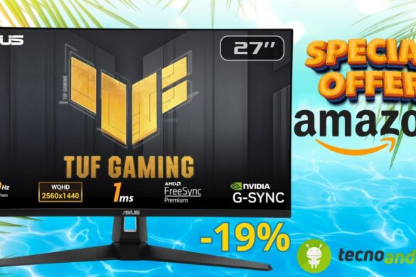 Amazon promo per i migliori GAMER: Monitor ASUS TUF Gaming ad un prezzo WOW