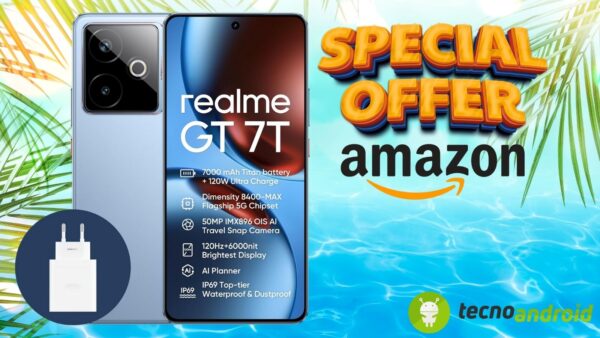Amazon OFFERTISSIMA: il potente Realme GT 7T 5G ad uno sconto COSMICO