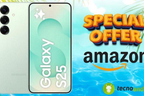 Amazon SCONTO ESPLOSIVO: Samsung Galaxy S25 ad un super prezzo
