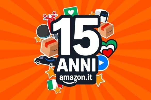 Amazon per festeggiare i suoi 15 anni propone tre giorni di offerte imperdibili