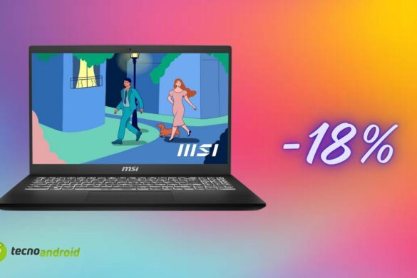 MSI Modern 15 su Amazon con uno sconto bomba del 18%