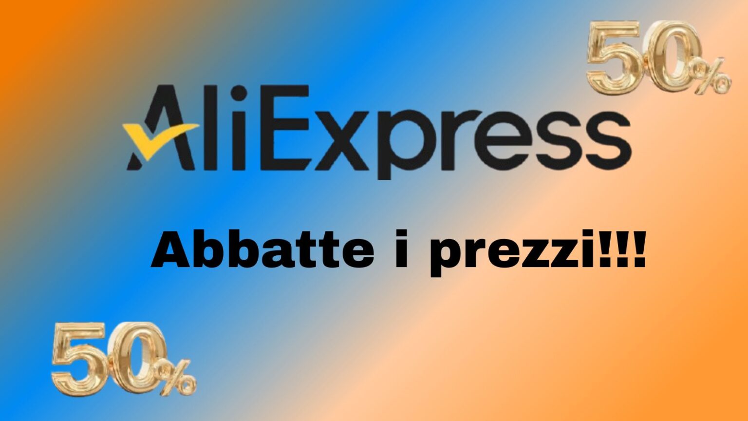 Aliexpress abbatte I prezzi