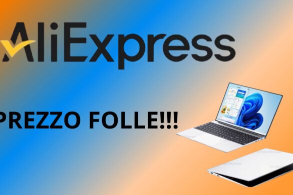 Questo laptop sottilissimo è un’occasione su AliExpress