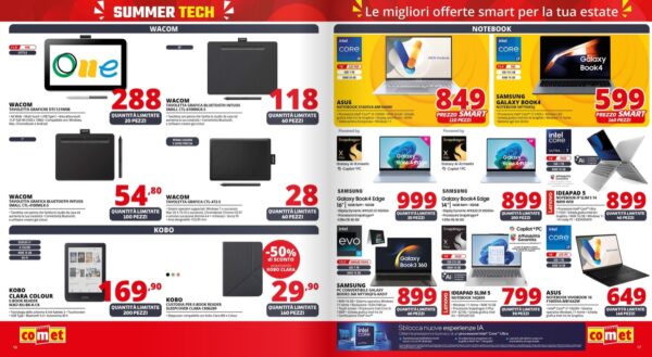 comet - immagine 8 comet volantino summer tech