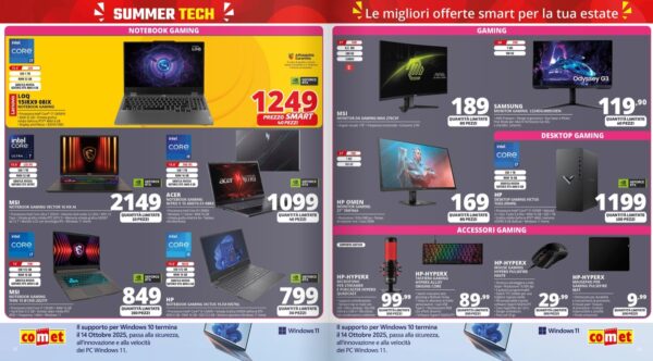 comet - immagine 11 comet volantino summer tech